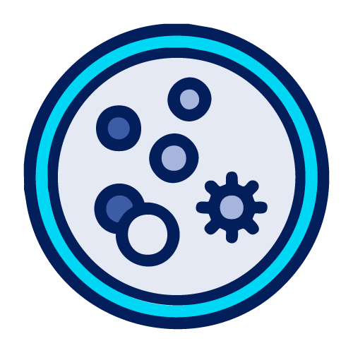 Icon for bacteria 