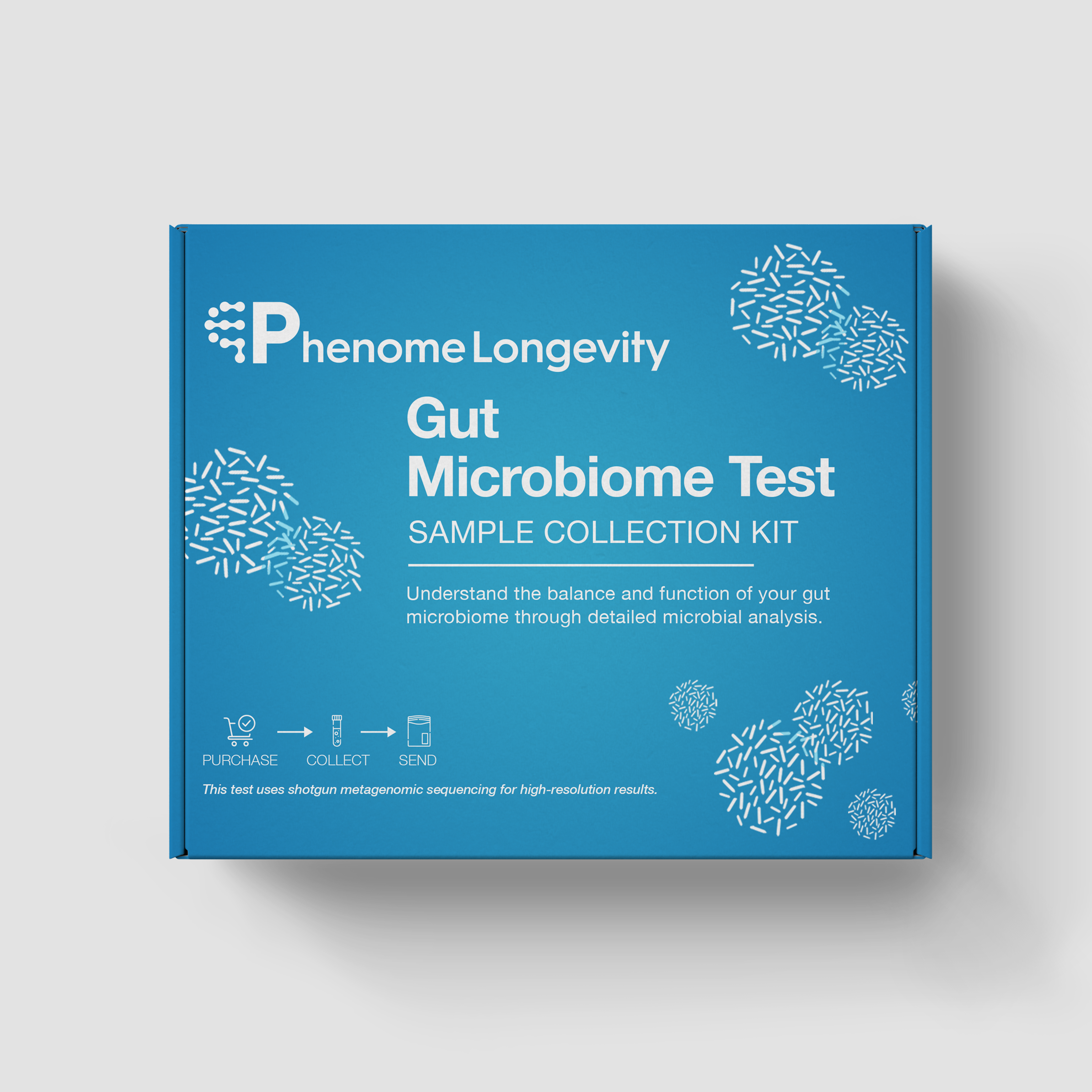 Product image of gut microbiome test kit