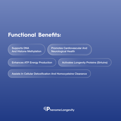 Functional benefits of nad betaine supplement