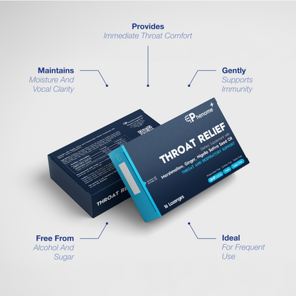 Product description of throat relief supplement